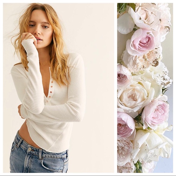 Free People Tops - Free People One Of The Girls Henley Size XS New!